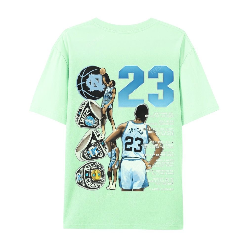 MICHAEL JORDAN Vintage Tee  Casual Short Sleeve T-Shirt 