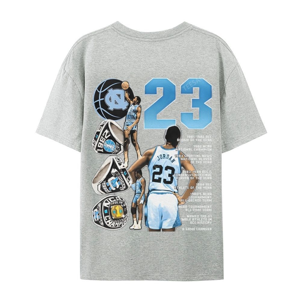 MICHAEL JORDAN Vintage Tee  Casual Short Sleeve T-Shirt 