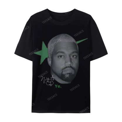 Casual Short Sleeve T-Shirt KANYE WEST 2025 TEE
