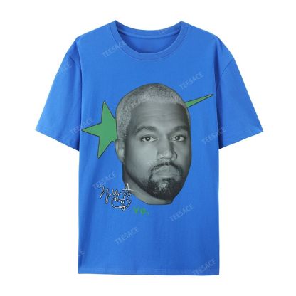 Casual Short Sleeve T-Shirt KANYE WEST 2025 TEE