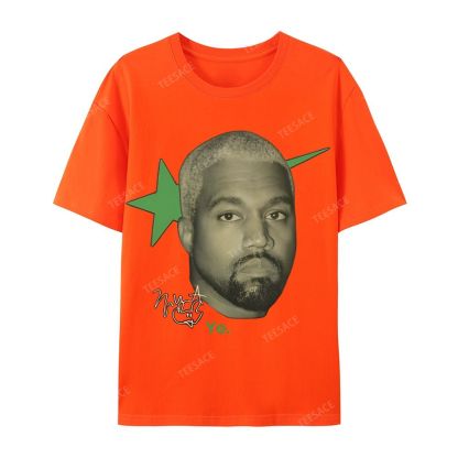 Casual Short Sleeve T-Shirt KANYE WEST 2025 TEE