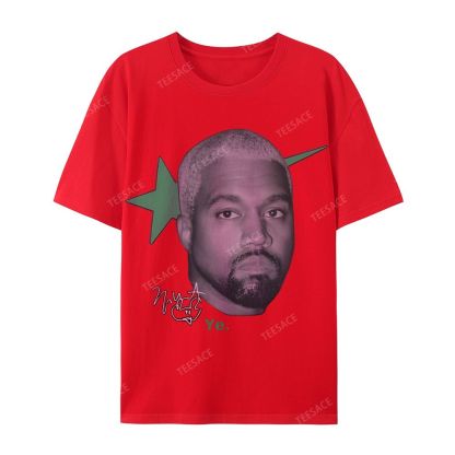 Casual Short Sleeve T-Shirt KANYE WEST 2025 TEE