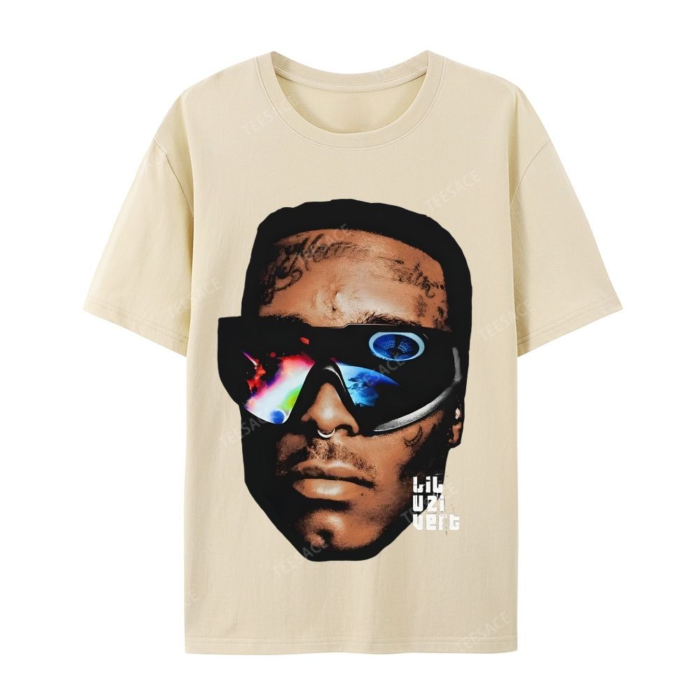 Unisex-Adult Ultra Cotton T-Shirt Graphic  BIG FACE UZI 2 TEE