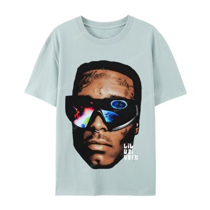 Unisex-Adult Ultra Cotton T-Shirt Graphic  BIG FACE UZI 2 TEE