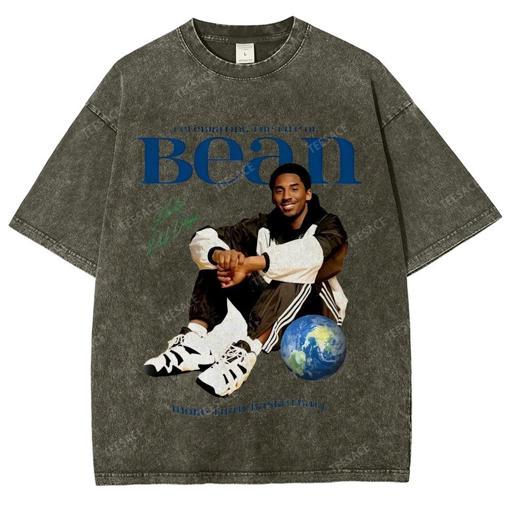 Unisex-Adult Ultra Cotton Washed T-Shirt Graphic kobe tee