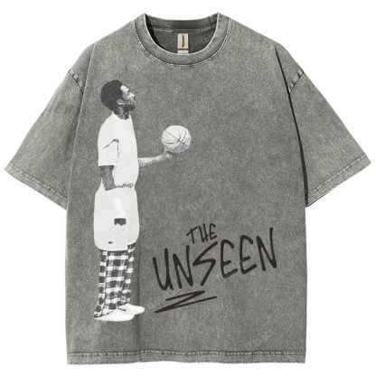 Unisex Fit Washed T-Shirt KOBE BRYANT TEE