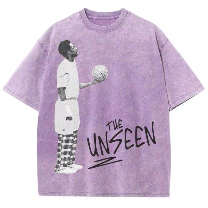 Unisex Fit Washed T-Shirt KOBE BRYANT TEE