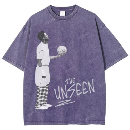 Unisex Fit Washed T-Shirt KOBE BRYANT TEE