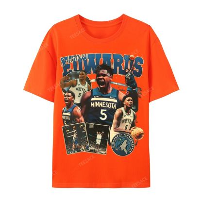 ANTHONY EDWARDS Casual Short Sleeve T-Shirt 