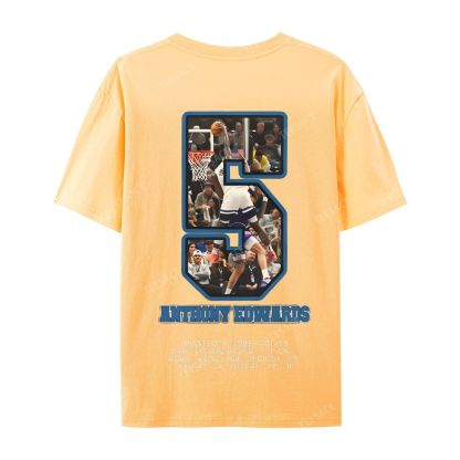ANTHONY EDWARDS Casual Short Sleeve T-Shirt 