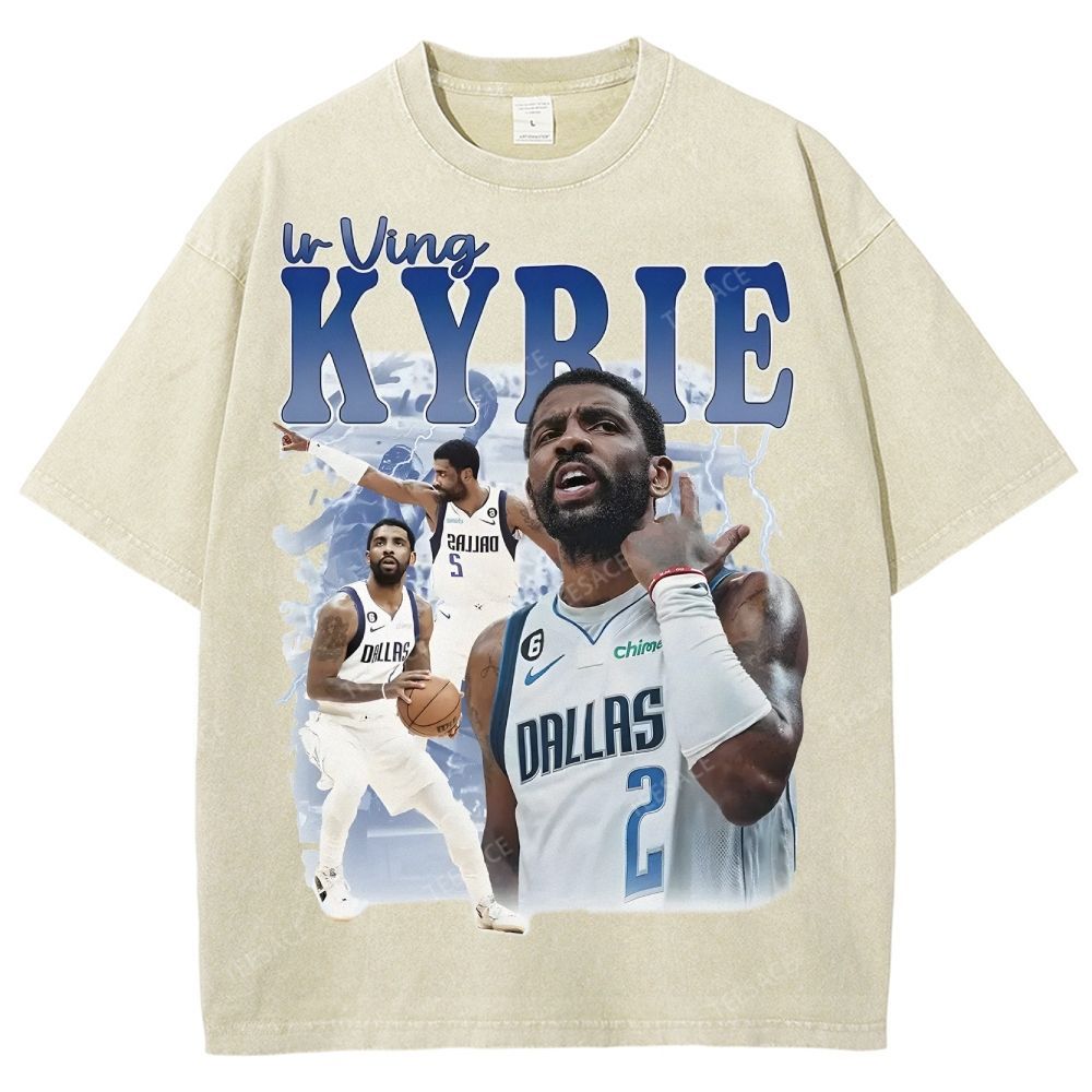 Kyrie Irving Tee Unisex Fit Washed T-Shirt 2505004335