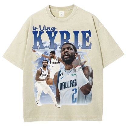 Kyrie Irving Tee Unisex Fit Washed T-Shirt 2505004335