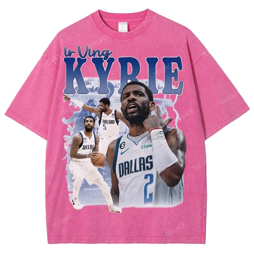Kyrie Irving Tee Unisex Fit Washed T-Shirt 2505004335