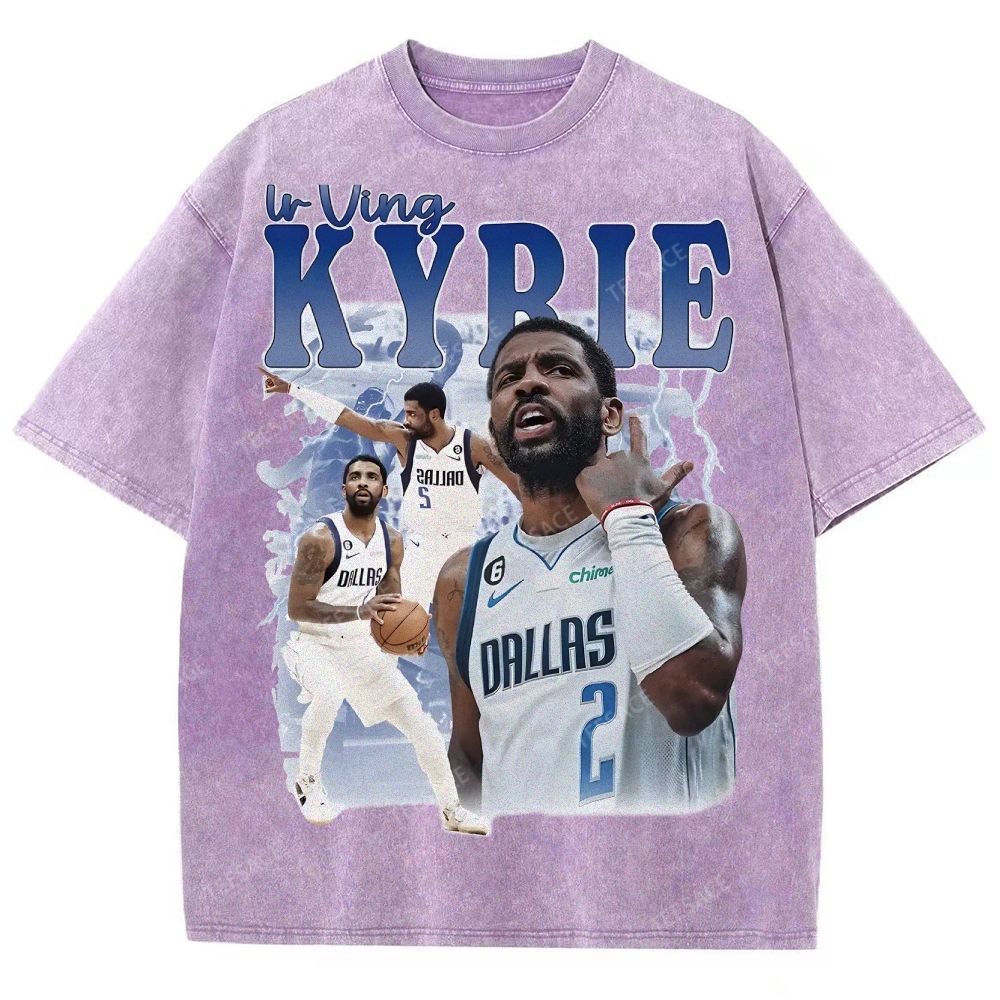 Kyrie Irving Tee Unisex Fit Washed T-Shirt 2505004335