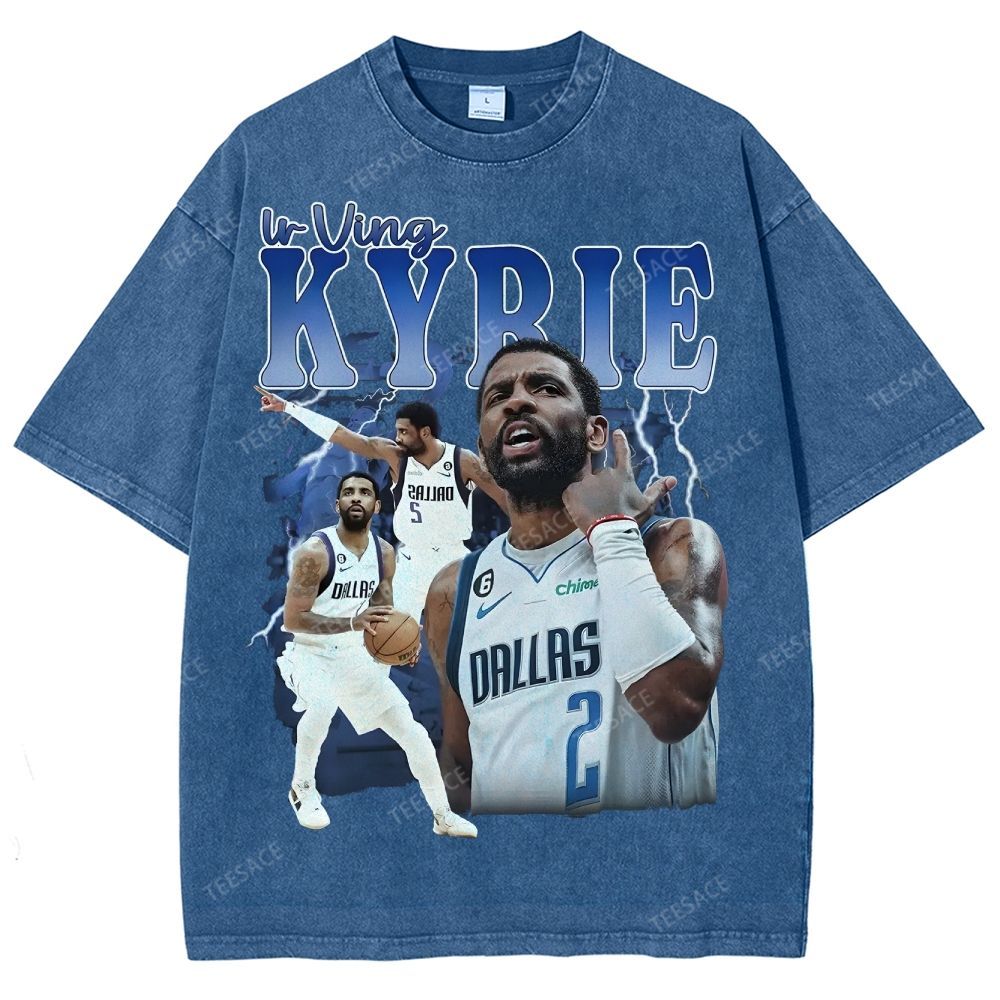 Kyrie Irving Tee Unisex Fit Washed T-Shirt 2505004335