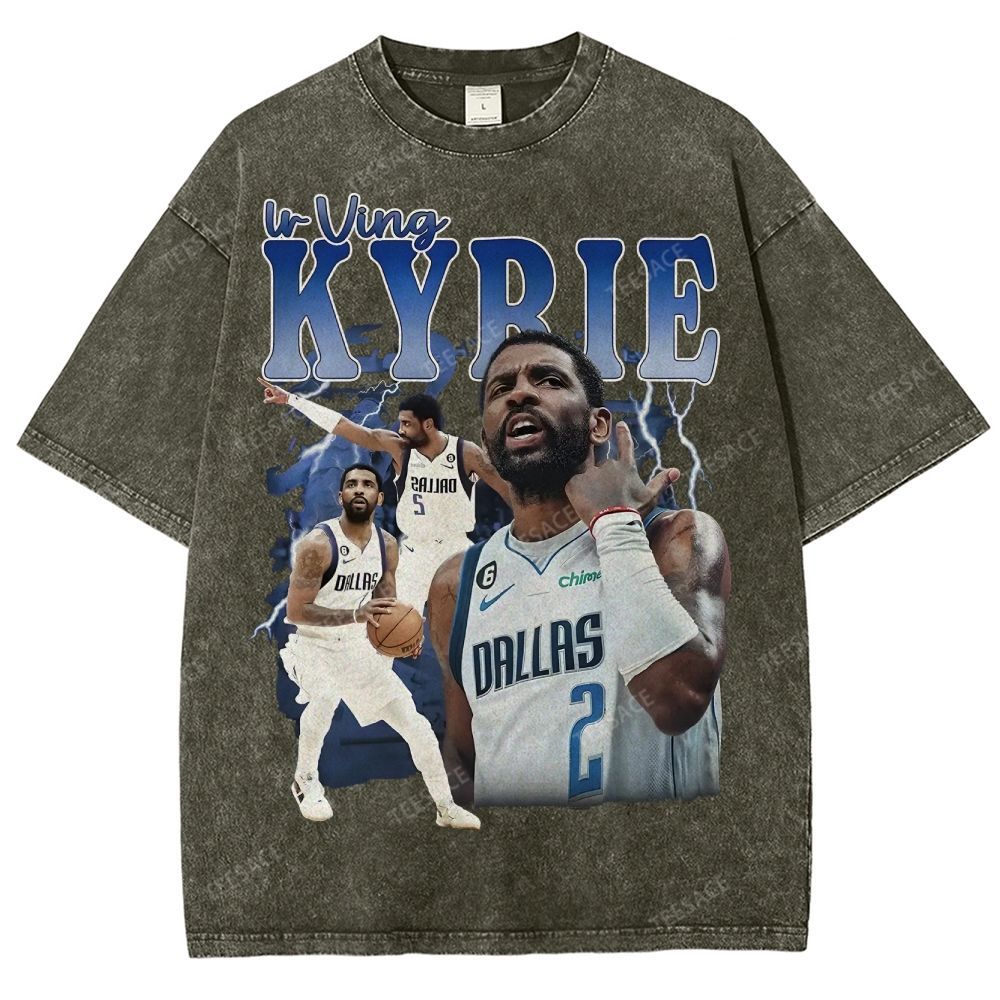 Kyrie Irving Tee Unisex Fit Washed T-Shirt 2505004335