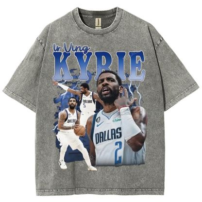 Kyrie Irving Tee Unisex Fit Washed T-Shirt 2505004335