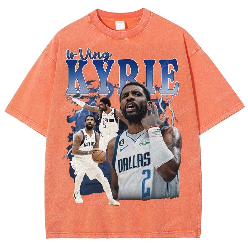 Kyrie Irving Tee Unisex Fit Washed T-Shirt 2505004335