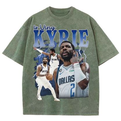 Kyrie Irving Tee Unisex Fit Washed T-Shirt 2505004335