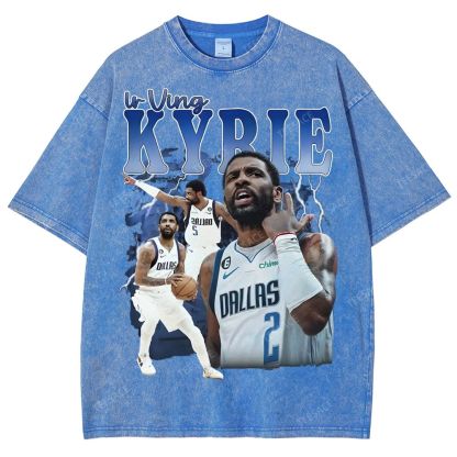 Kyrie Irving Tee Unisex Fit Washed T-Shirt 2505004335