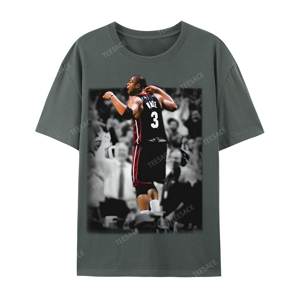 Casual Short Sleeve T-Shirt DWYANE WADE 4.0 Tee