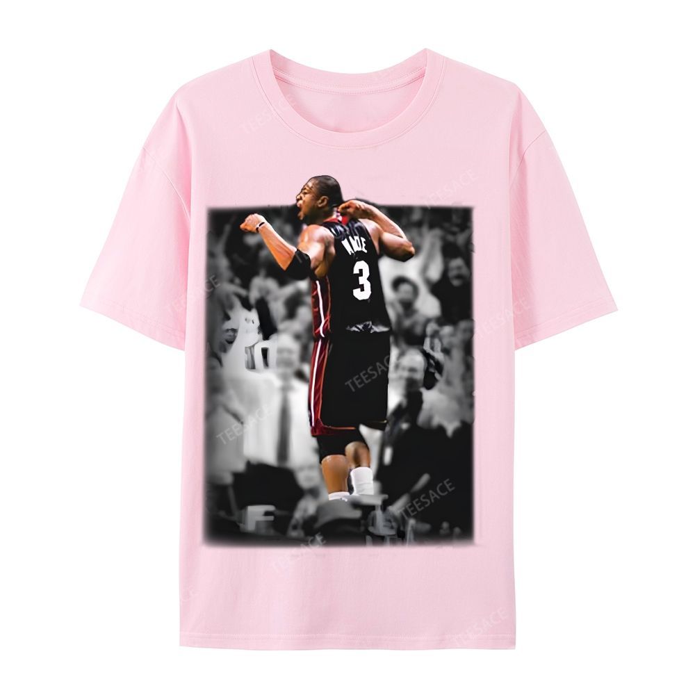 Casual Short Sleeve T-Shirt DWYANE WADE 4.0 Tee