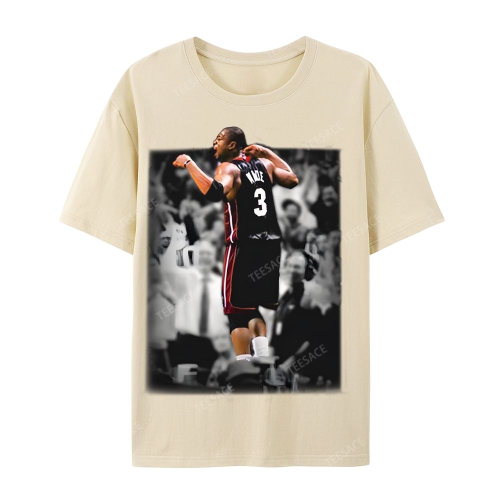 Casual Short Sleeve T-Shirt DWYANE WADE 4.0 Tee
