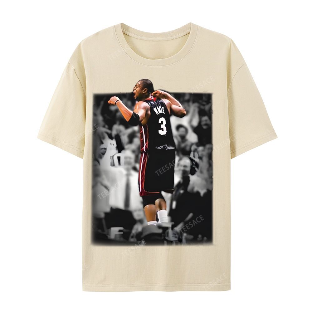 Casual Short Sleeve T-Shirt DWYANE WADE 4.0 Tee