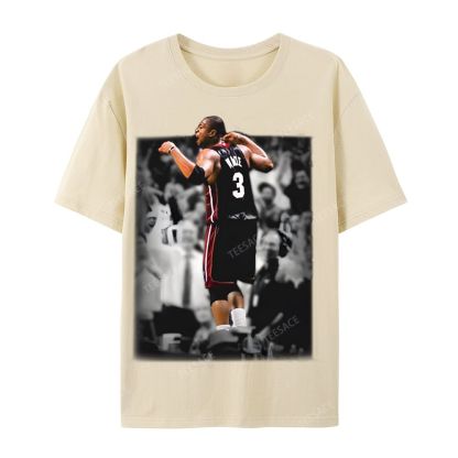 Casual Short Sleeve T-Shirt DWYANE WADE 4.0 Tee
