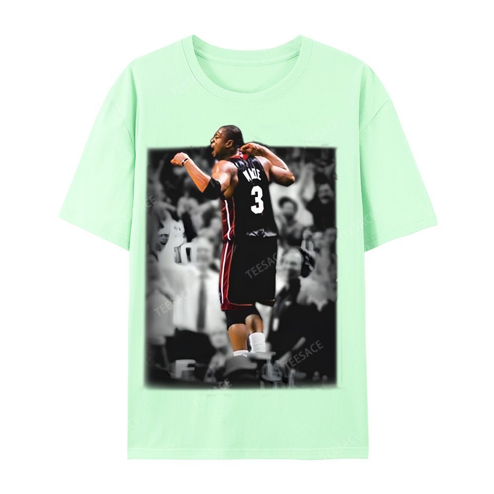 Casual Short Sleeve T-Shirt DWYANE WADE 4.0 Tee