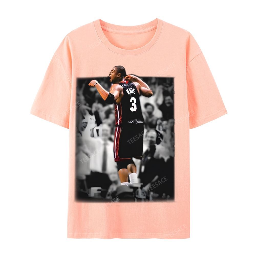 Casual Short Sleeve T-Shirt DWYANE WADE 4.0 Tee