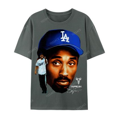 "Mamba on the Mound" Kobe Tee  Casual Short Sleeve T-Shirt  