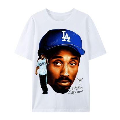 "Mamba on the Mound" Kobe Tee  Casual Short Sleeve T-Shirt  