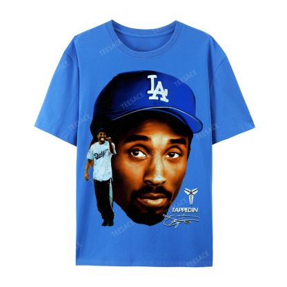 "Mamba on the Mound" Kobe Tee  Casual Short Sleeve T-Shirt  