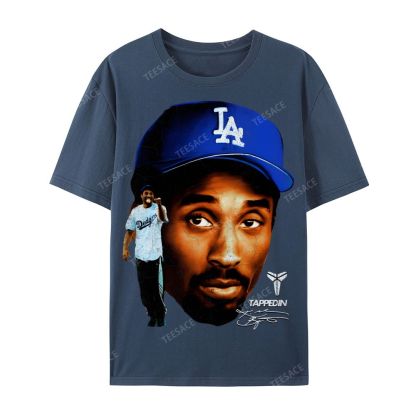 "Mamba on the Mound" Kobe Tee  Casual Short Sleeve T-Shirt  