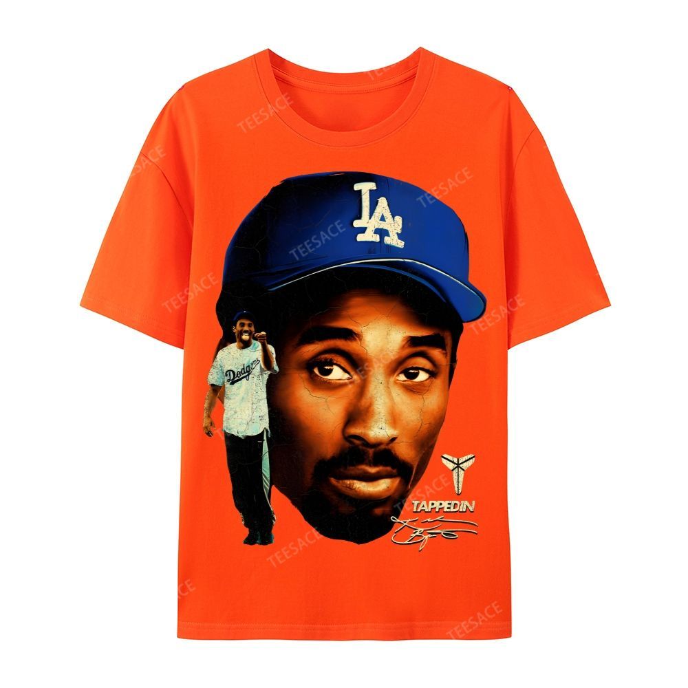 "Mamba on the Mound" Kobe Tee  Casual Short Sleeve T-Shirt  