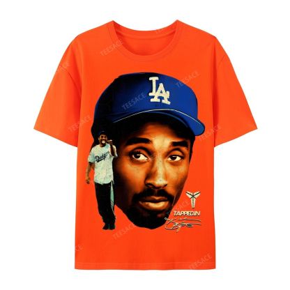 "Mamba on the Mound" Kobe Tee  Casual Short Sleeve T-Shirt  