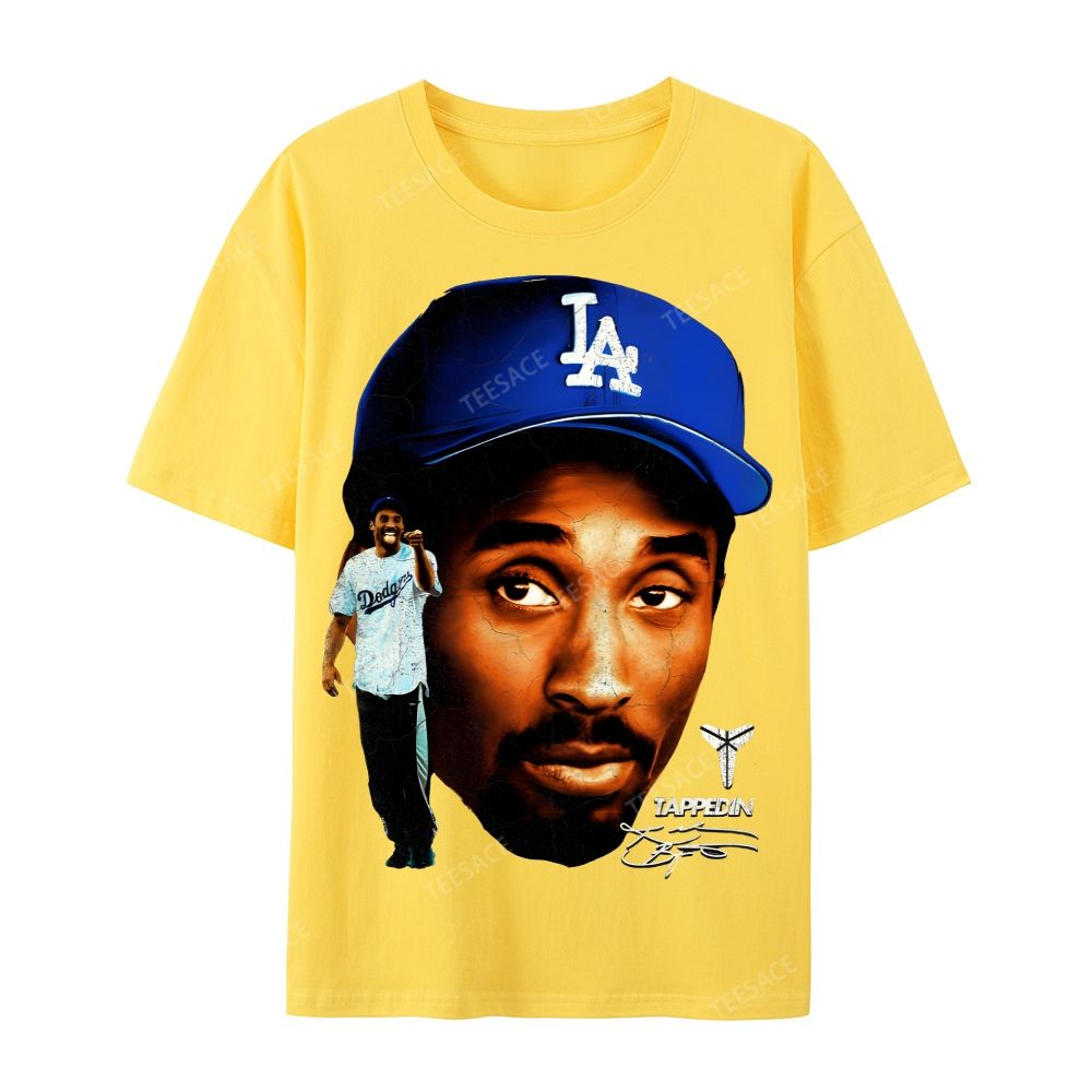 "Mamba on the Mound" Kobe Tee  Casual Short Sleeve T-Shirt  
