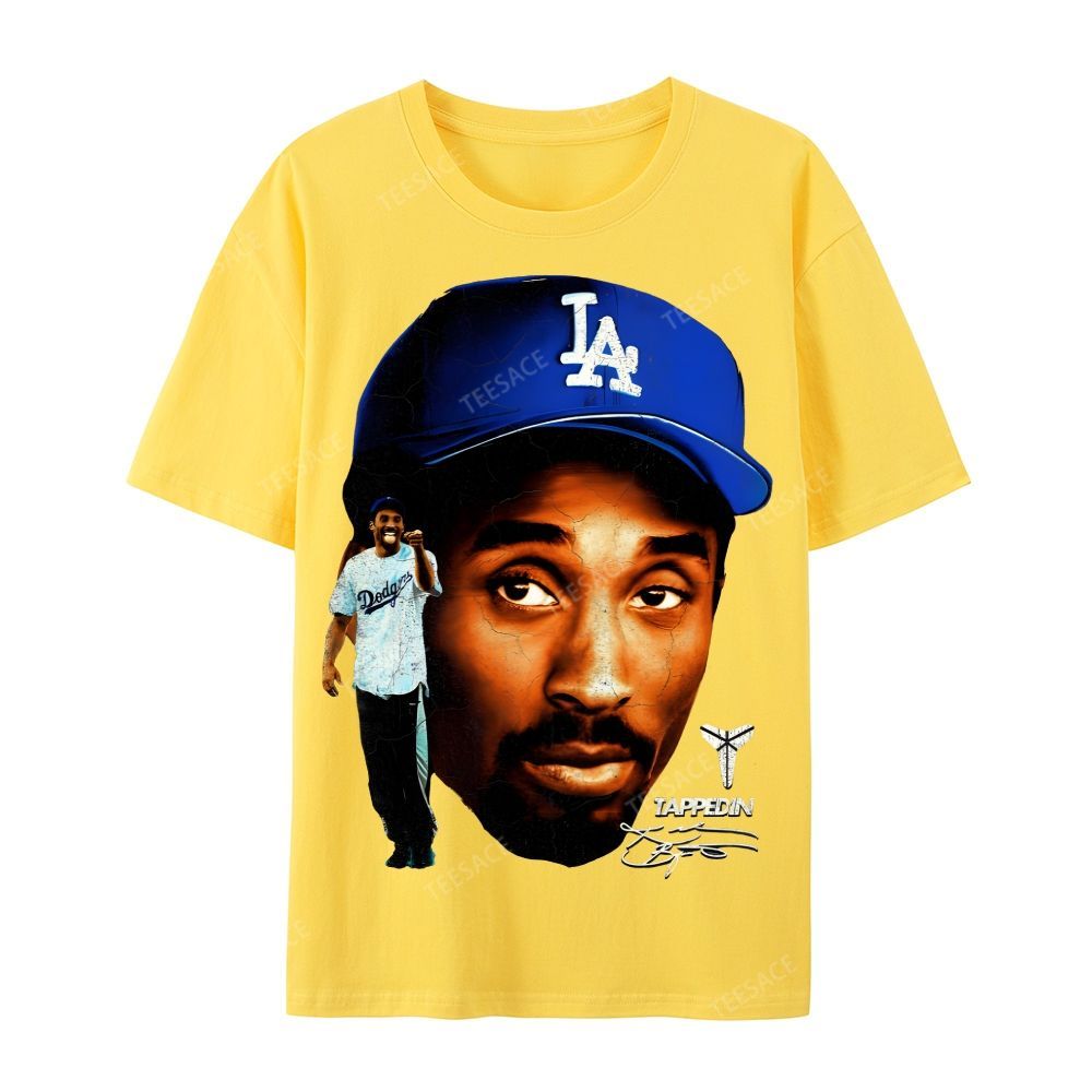 "Mamba on the Mound" Kobe Tee  Casual Short Sleeve T-Shirt  