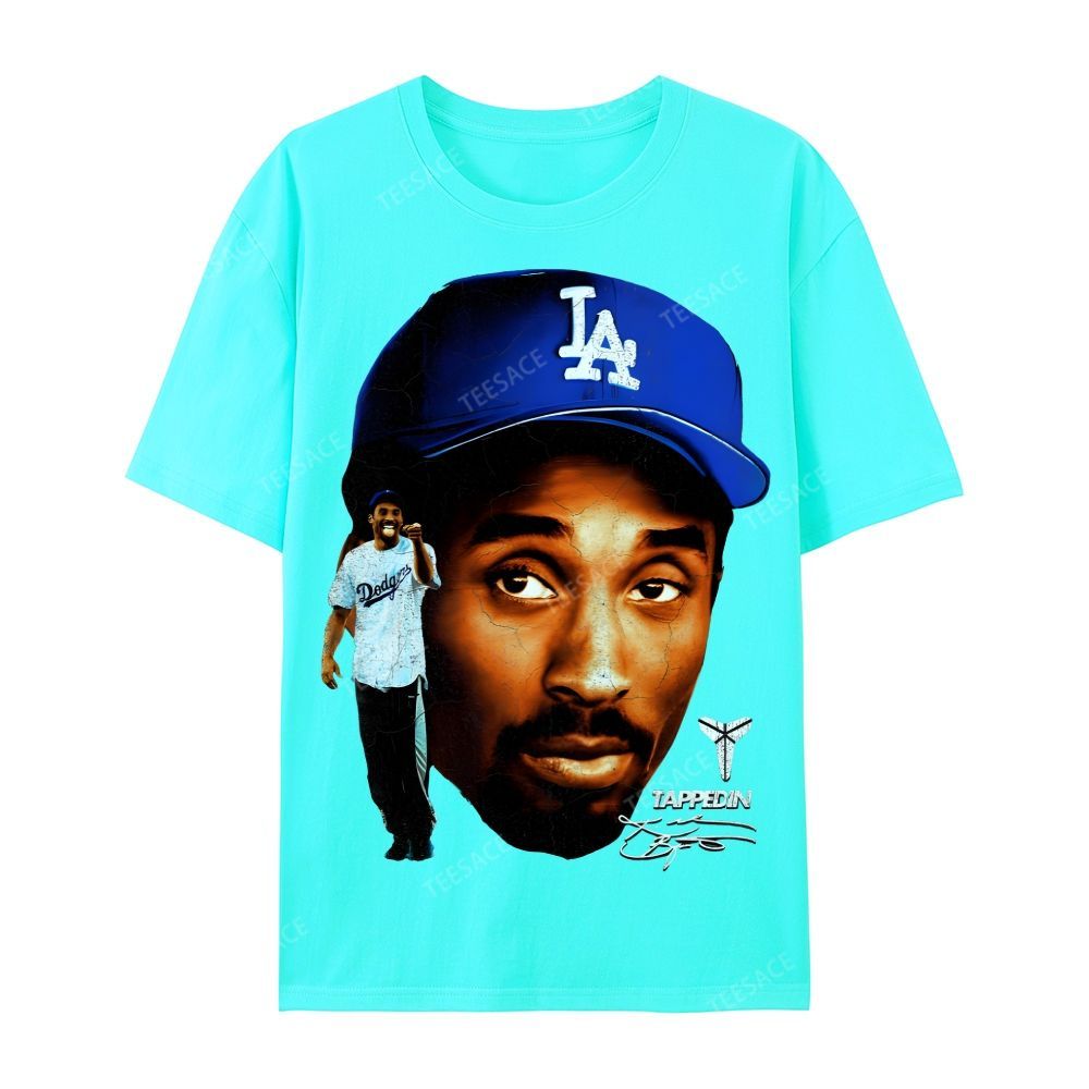 "Mamba on the Mound" Kobe Tee  Casual Short Sleeve T-Shirt  