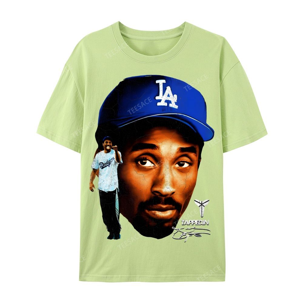 "Mamba on the Mound" Kobe Tee  Casual Short Sleeve T-Shirt  