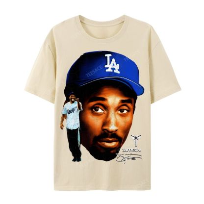 "Mamba on the Mound" Kobe Tee  Casual Short Sleeve T-Shirt  
