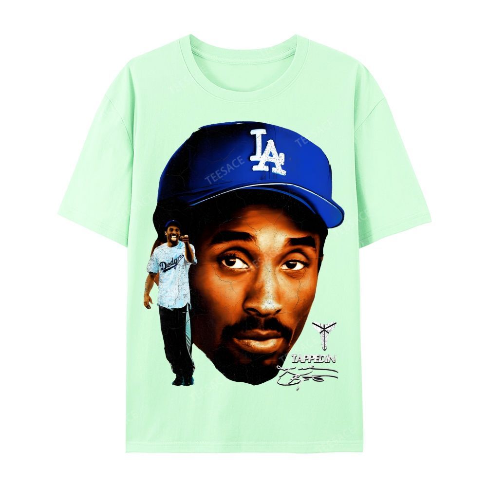 "Mamba on the Mound" Kobe Tee  Casual Short Sleeve T-Shirt  