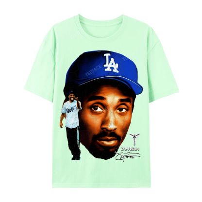 "Mamba on the Mound" Kobe Tee  Casual Short Sleeve T-Shirt  