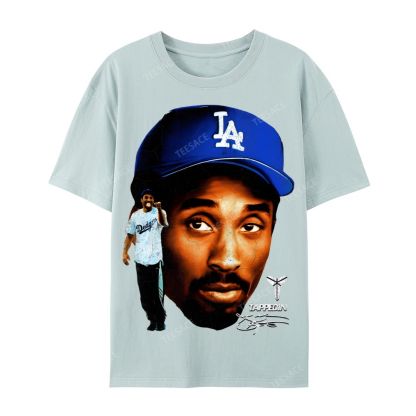 "Mamba on the Mound" Kobe Tee  Casual Short Sleeve T-Shirt  