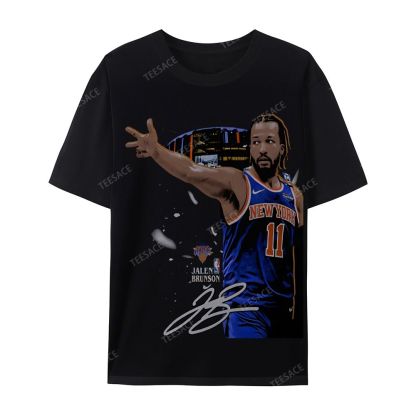 JALEN BRUNSON Tee Casual Short Sleeve T-Shirt  