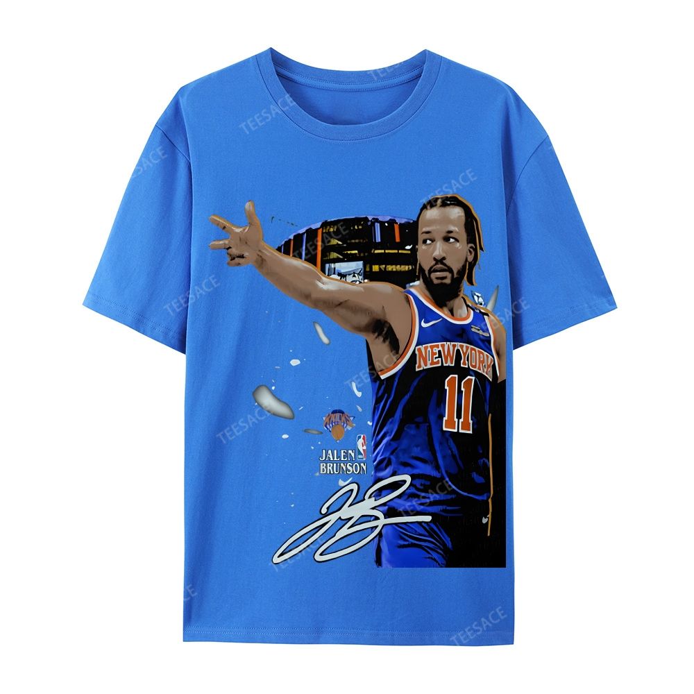 JALEN BRUNSON Tee Casual Short Sleeve T-Shirt  