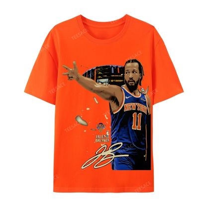 JALEN BRUNSON Tee Casual Short Sleeve T-Shirt  