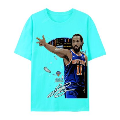 JALEN BRUNSON Tee Casual Short Sleeve T-Shirt  