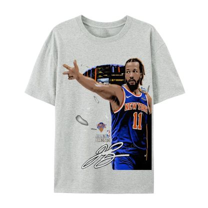 JALEN BRUNSON Tee Casual Short Sleeve T-Shirt  
